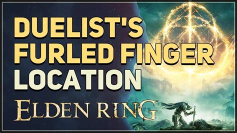 finger remedy elden ring|elden ring furled finger location.